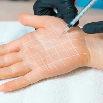 البوتوكس لعلاج فرط التعرق في دبي