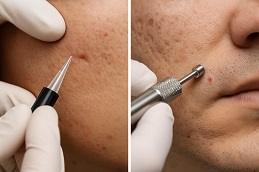 Punch Excision for Acne Scars clinic