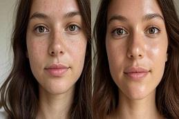 Results of Gut Cleanse IV Drip clinic before & After in Dubai