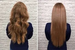 Result of Keratin Treatment Dubai