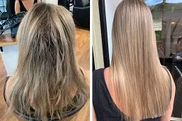 Result of Keratin Treatment Price Dubai