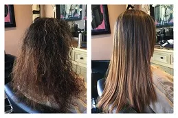 Result of Keratin Treatment Price clinic in Dubai