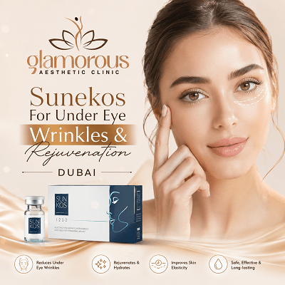 Sunekos for Under Eye Wrinkles & Rejuvenation Dubai & Abu Dhabi
